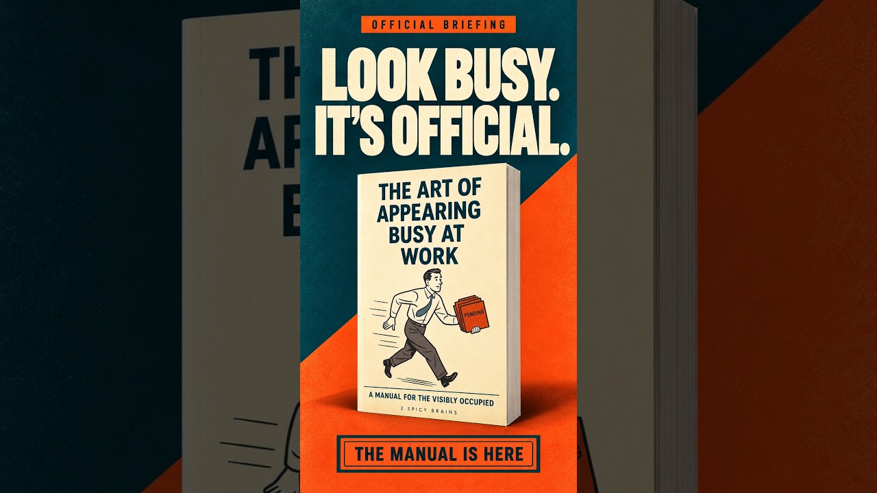 October Busy Work Your useful work has gone unwitnessed. | Appearing Busy - YouTube