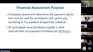 Financial Assessment Training for DUI Providers - Part 1