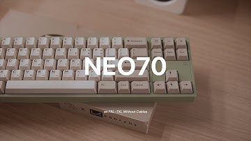 [BUILD VIDEO] Neo70 - A Budget FRL-TKL Without Cables!