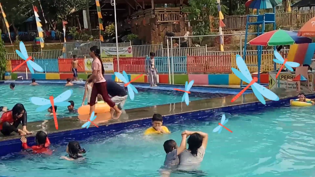 Neyna kids liburan di taman herbal insani sawangan depok