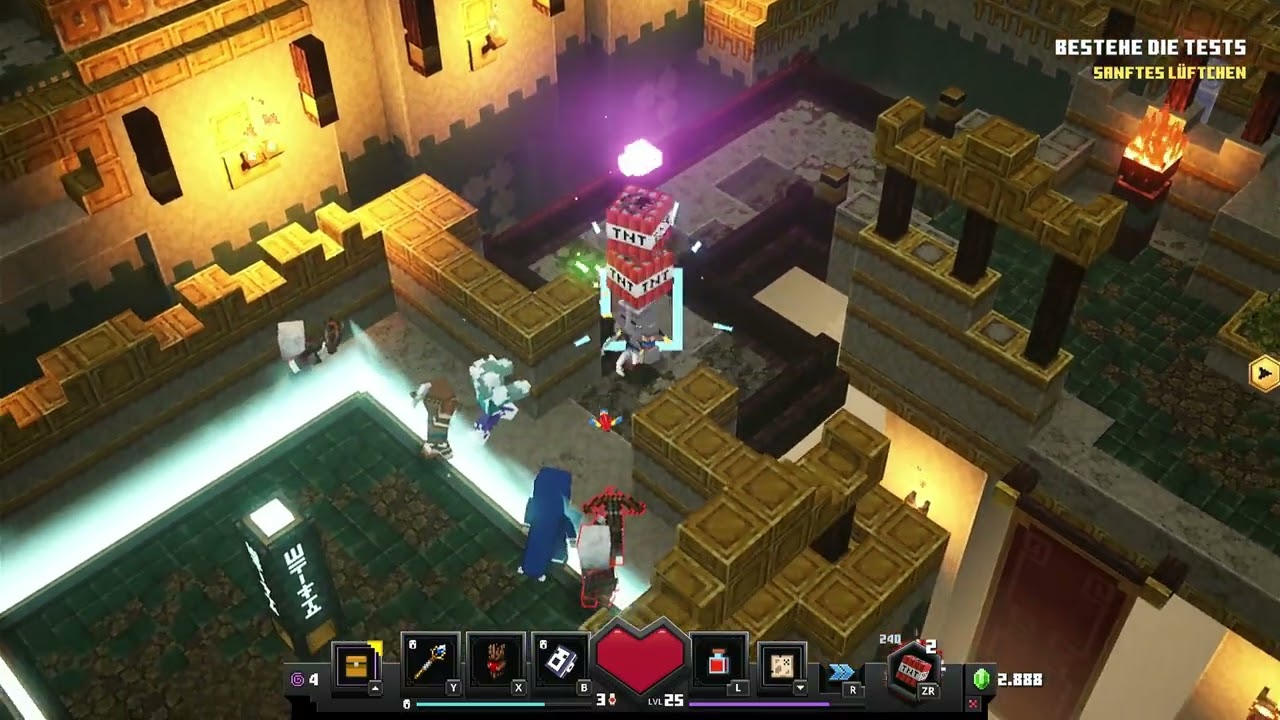 Der Spießrutenlauf wird windig: Minecraft Dungeons #12