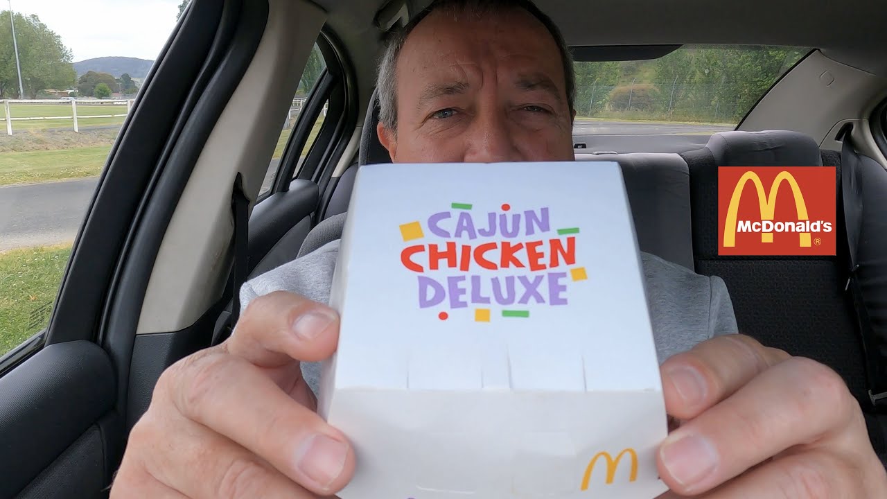 McDonald’s Cajun Chicken Deluxe & Cheesy Jalapeño Pops YouTube