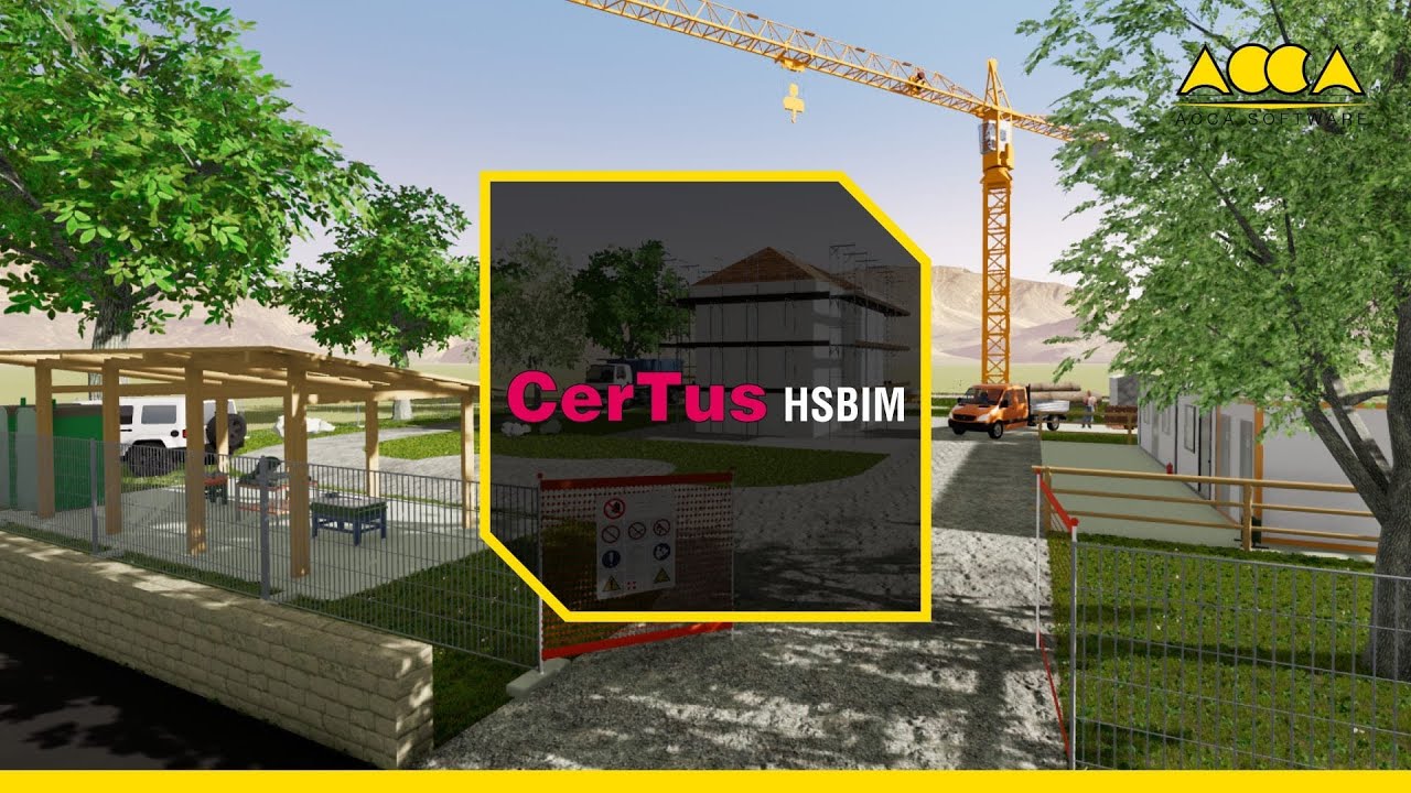BIM-Software für Baustellenmanagement | CerTus HSBIM | ACCA software ...