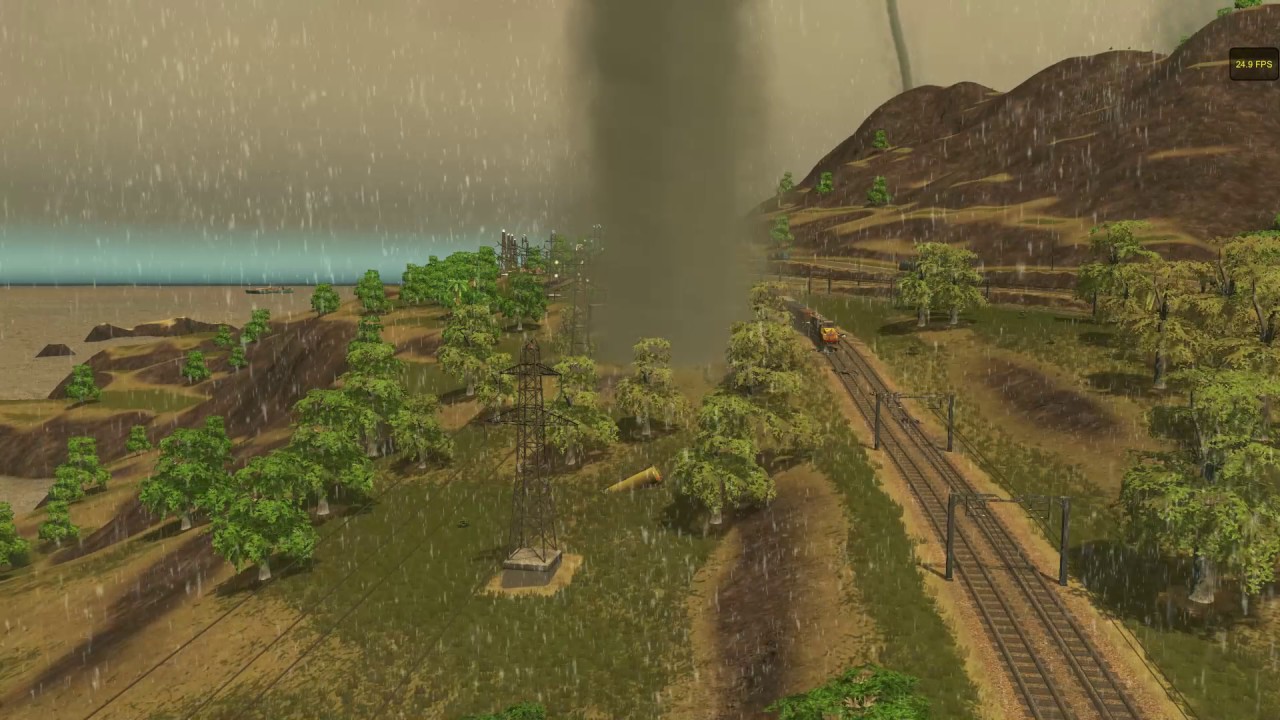 Cities skylines tornado outbreak GTA V map.