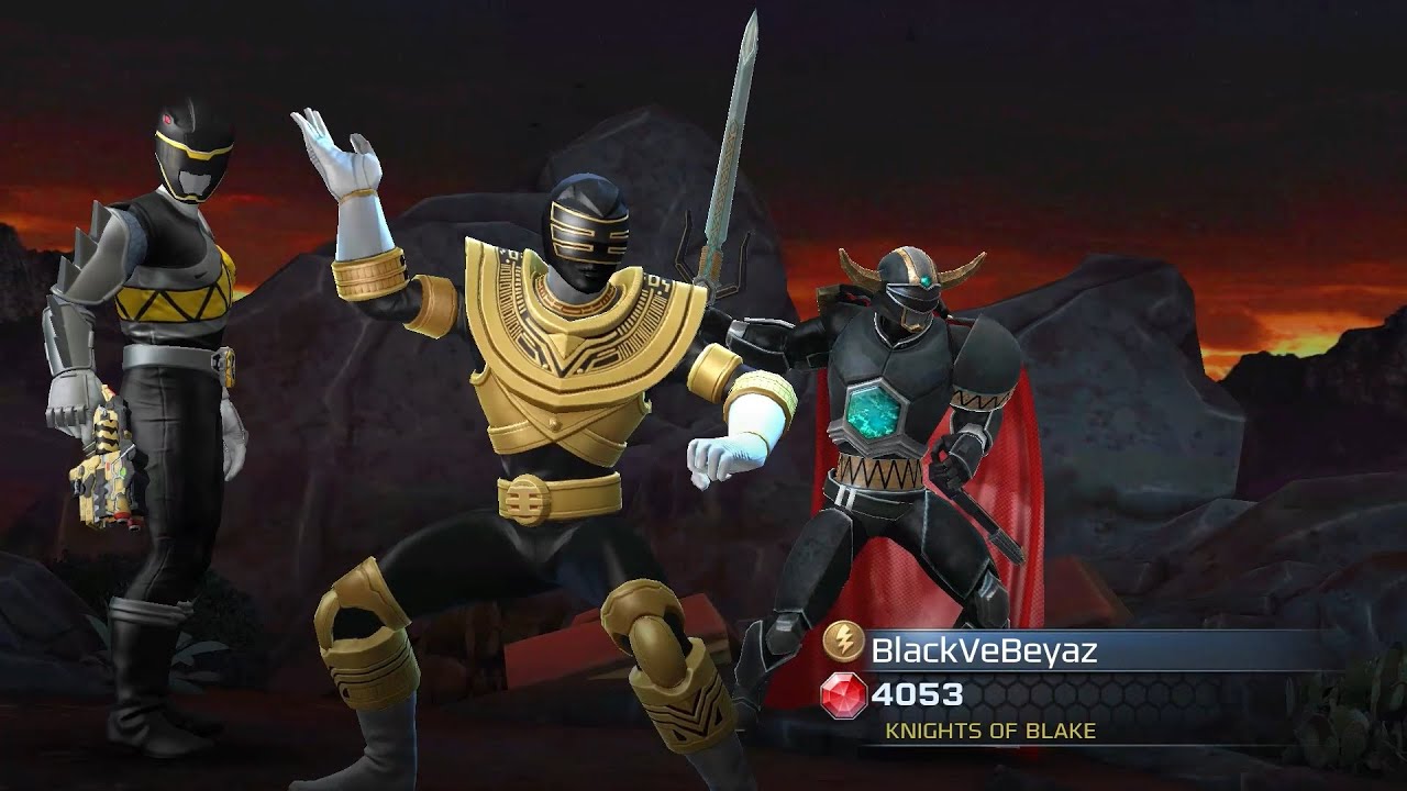 НАВСЕГДА Черный Джейсон Ли Скотт Зео Золотой Рейнджер Могучие Рейнджеры Legacy Wars Геймплей