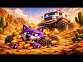 Stolen Gold or Big Twist? 😱🚑 Monster Truck Caught With Huge Treasure 💰| Funny Vehicles Compilation