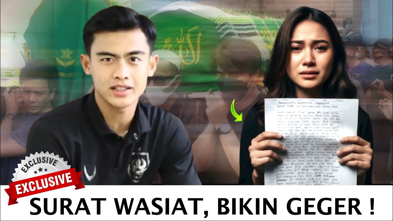 Geger ! pecah tangis azizah salsa saat baca surat wasiat ayah pratama arhan setelah meninggal dunia