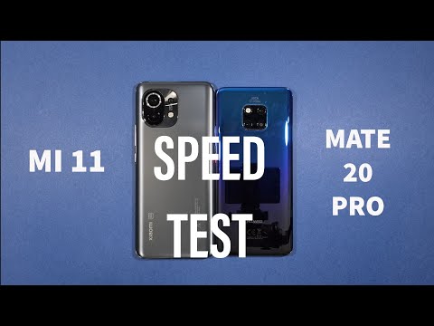 Xiaomi Mi 11 vs Huawei Mate 20 Pro Speed Test