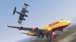 GTA 5 EXTREME AIRPLANE CRASHES AND WATER LANDINGS COMPILATION!!!