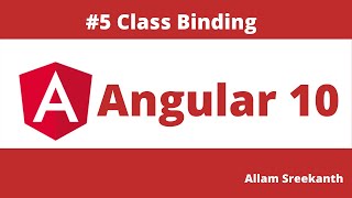 Angular Tutorial-5-Class Binding