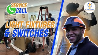 Upgrading Light Fixtures & Switches – Professional Electrical Service Call