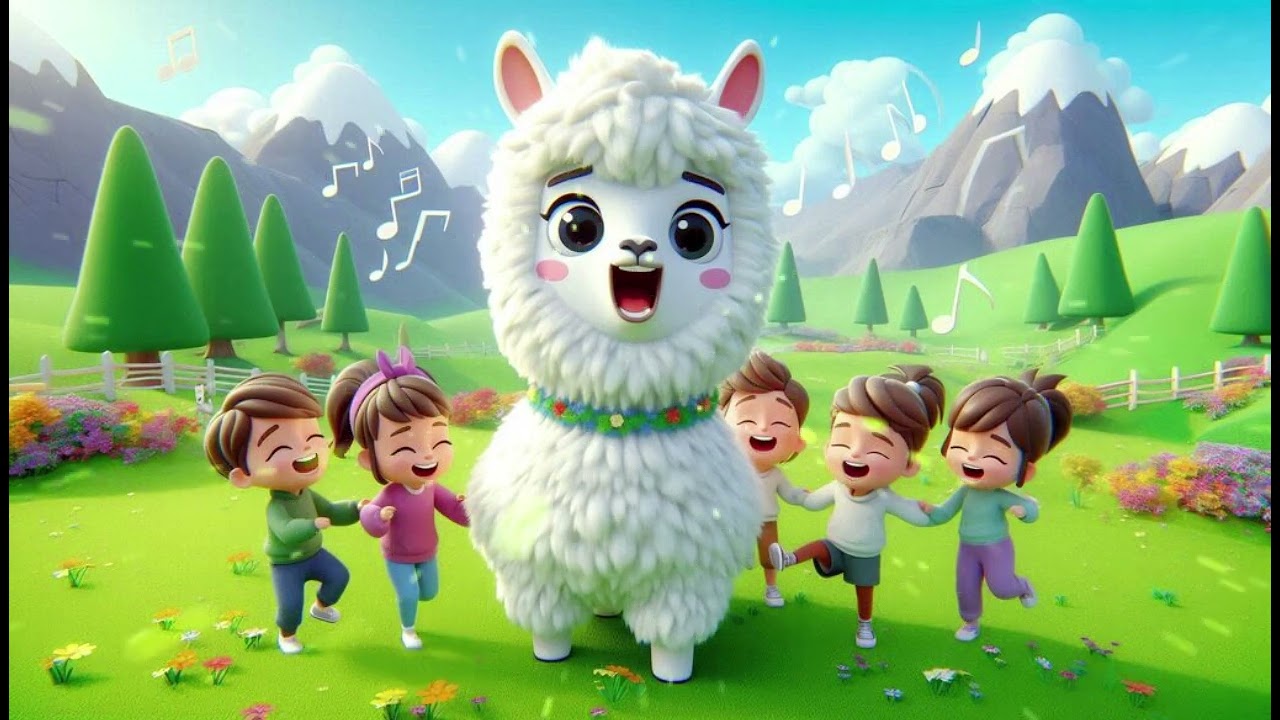 The Llama’s Fluffy Hug 3: A New Adventure of Warmth and Love!