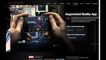 The Amazing Spider-Man Augumentes Reality App HD