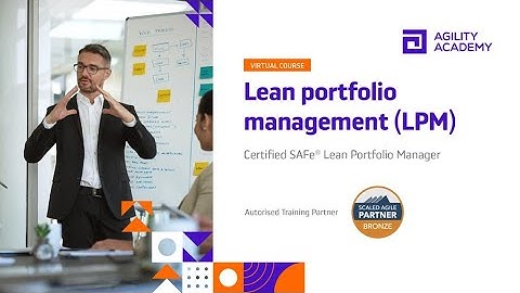 Lean Portfolio Manager (LPM) Course Trailer