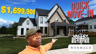 What $1.7M Buys in Loudoun County | 6,000 Sq Ft Quick Move-In | Wormald | Valley Springs Estate