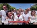 24 MAGGIO 2026   COPERTINO LE   INCENDIO RISPARMIO CASA CITTADINI IN PIAZZA PER DIRE STOP ALLA CRIMI