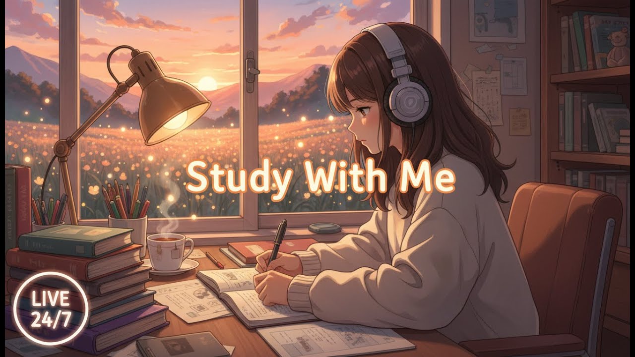 Study With Me 🔴 Magical Rhodes Piano for DEEP FOCUS & Concentration