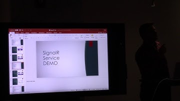 ASP.NET Core SignalR and SignalR Service with Andrew Boza - Part 2