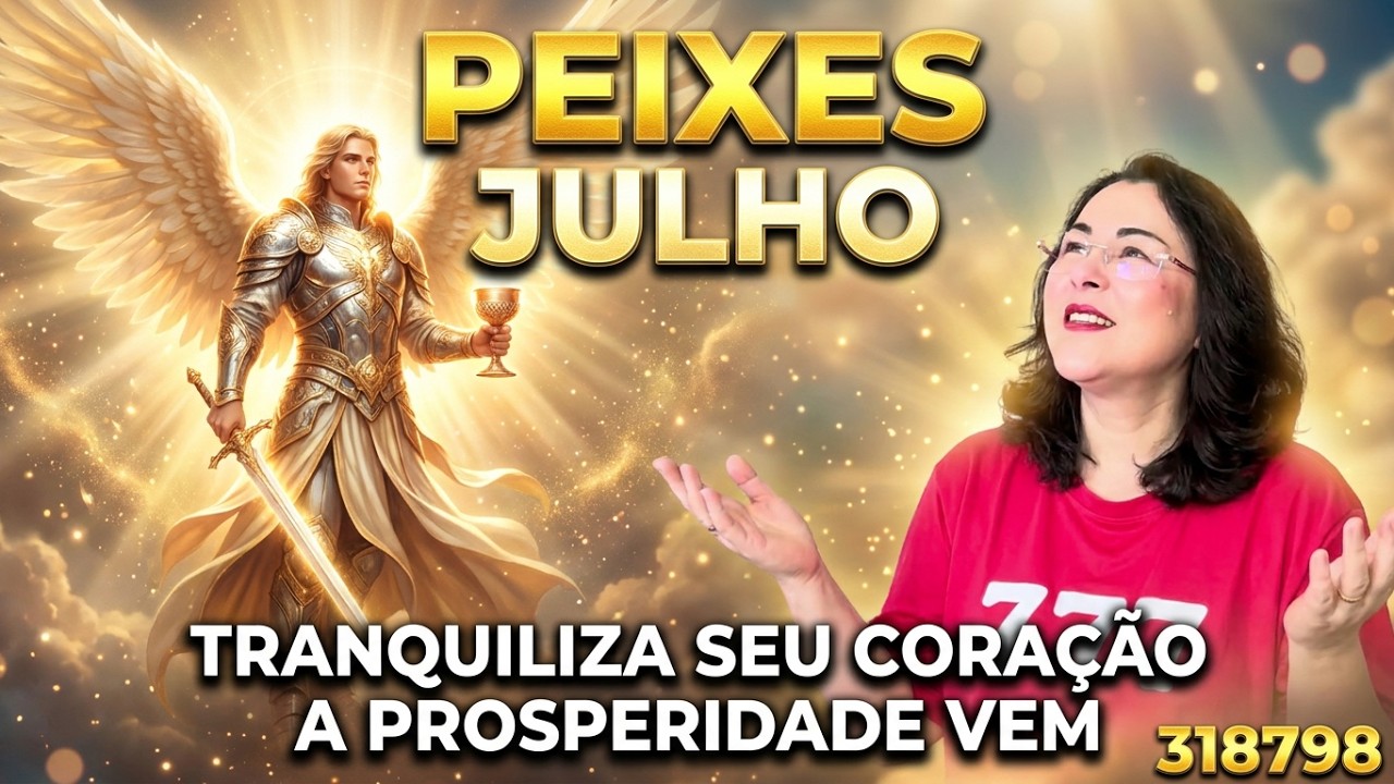 Peixes ♓️ JULHO 2026 ! Prepare o champanhe! A virada do 777 começou 🥂💎