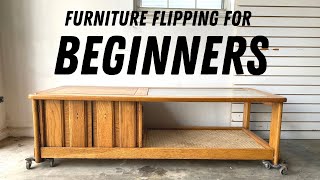 A beginners Guide to Furniture Flipping | What I wish I knew when I first started!