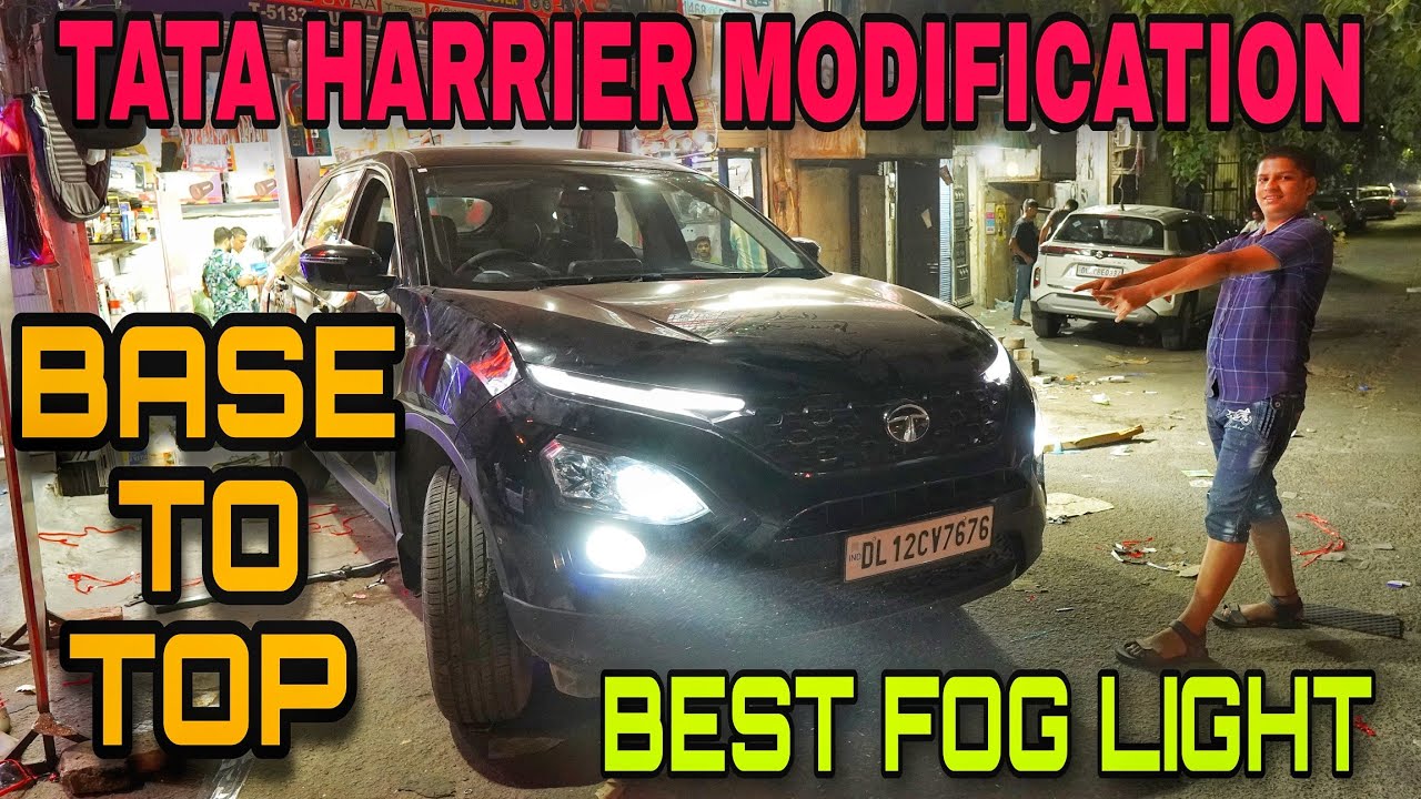 Base to Top Tata Harrier Modified Best Car Modification Original