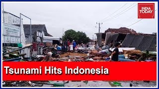 Tsunami Triggered By Volcano Hits Indonesia; 222 Killed, Over 600 Injured