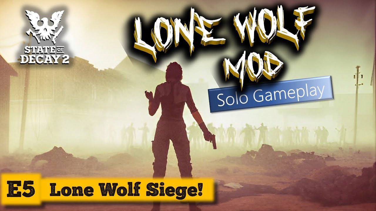 SOD2 LoneWolf Mod [E5] Alone Against The Tide Of Red!