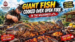 Information GIANT FISH Cooked Over an Open Fire in the Wilderness! | Outdoor Cooking😱 Update