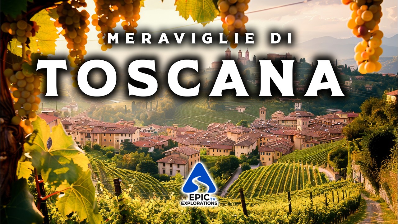 MERAVIGLIE DI TOSCANA| Luoghi & Borghi più Belli da Visitare | 4K Guida di Viaggio