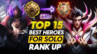 TOP 15 BEST HEROES TO SOLO RANK UP TO MYTHICAL IMMORTAL FASTER | SEASON 30 - OUTLAW screenshot 2