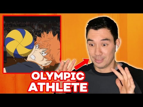 Olympic Volleyball Athlete Reacts to HAIKYU!! (Erik Shoji) | React