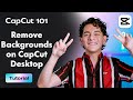 How To Remove Your Background From Your Videos in CapCut | CapCut 101 | CapCut