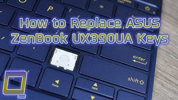 How to Replace ASUS ZenBook UX390UA Keys