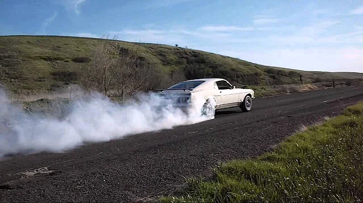 1970 Mach 1 Burnout