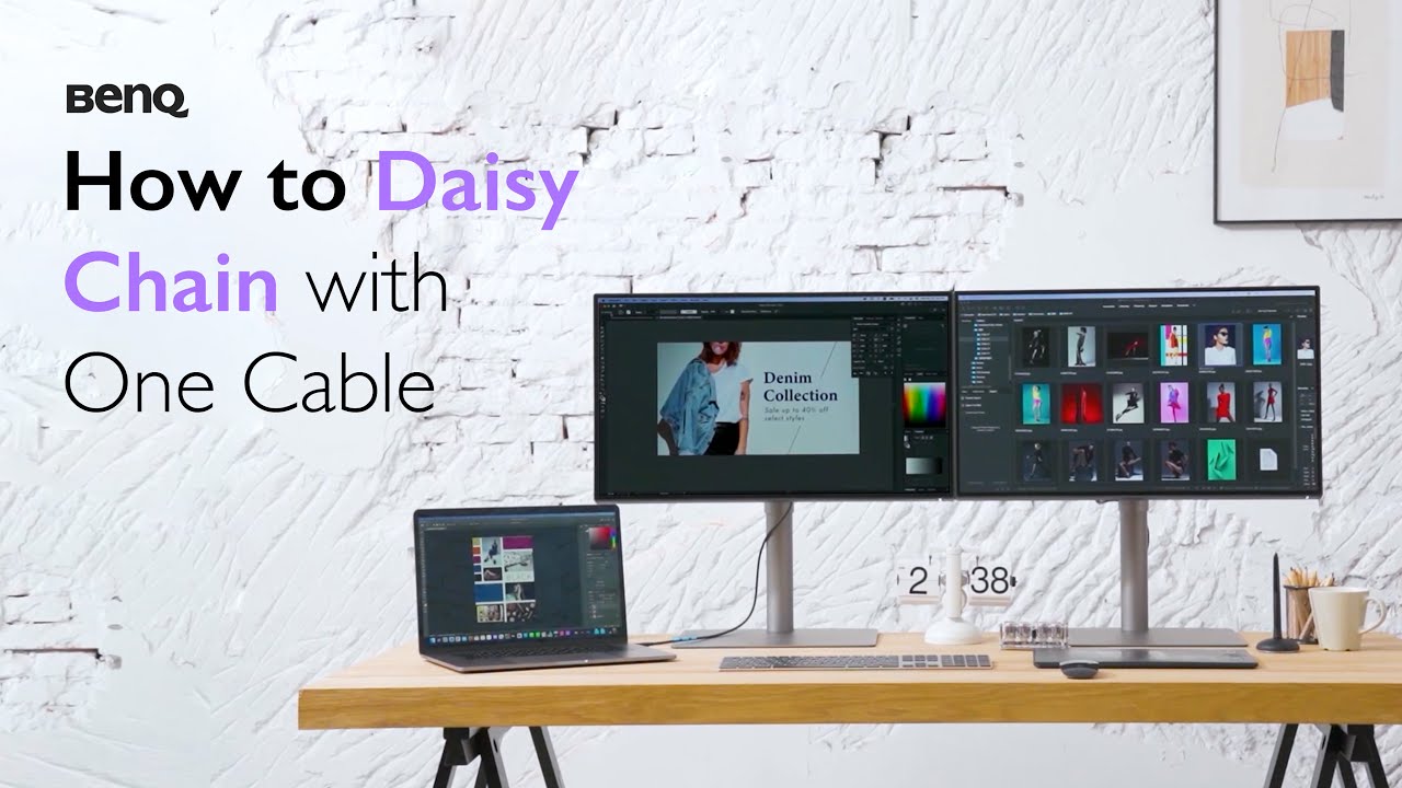 enhed Perversion lade som om How to Daisy Chain Monitors? | BenQ Singapore