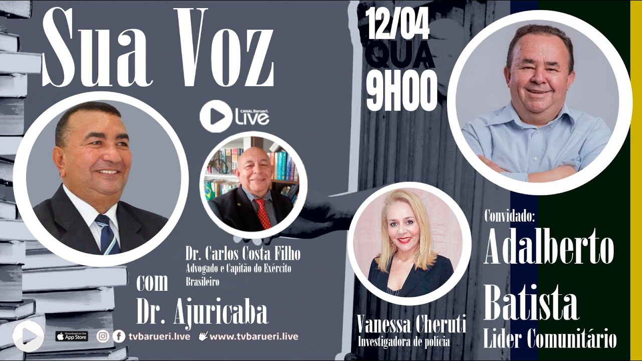 Adalberto Batista | Sua Voz Com Dr. Ajuricaba