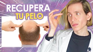 ESTA es la CAUSA de CAÍDA DE PELO MÁS FRECUENTE  ¡Aprende a corregirla!  Alopecia Androgenica