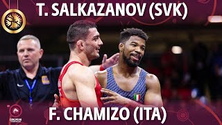 Tajmuraz Salkazanov (SVK) vs Frank Chamizo Marquez (ITA) - Final // European Championships 2022