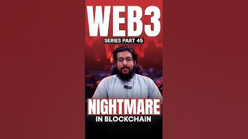 What is Nightmare in Blockchain? | Web3 Series – Part 45 | #replatech #nft #blockchain #web3 #crypto