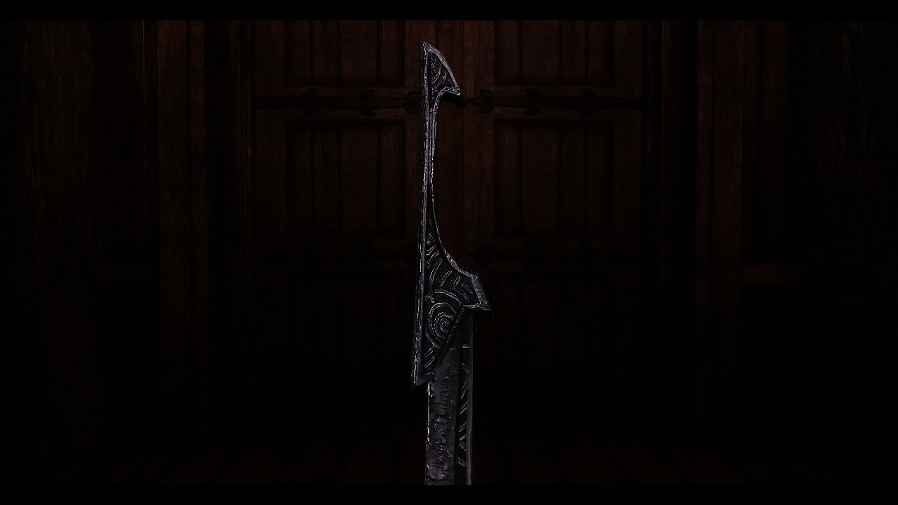 Shark Fin Machete  - Skyrim Mod