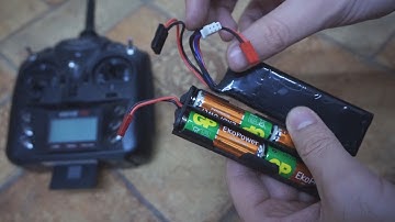 Devo 7E battery update (AA to LiPo)