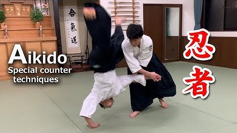 合気道 - 全力の投げ技を忍者カウンターで返す！