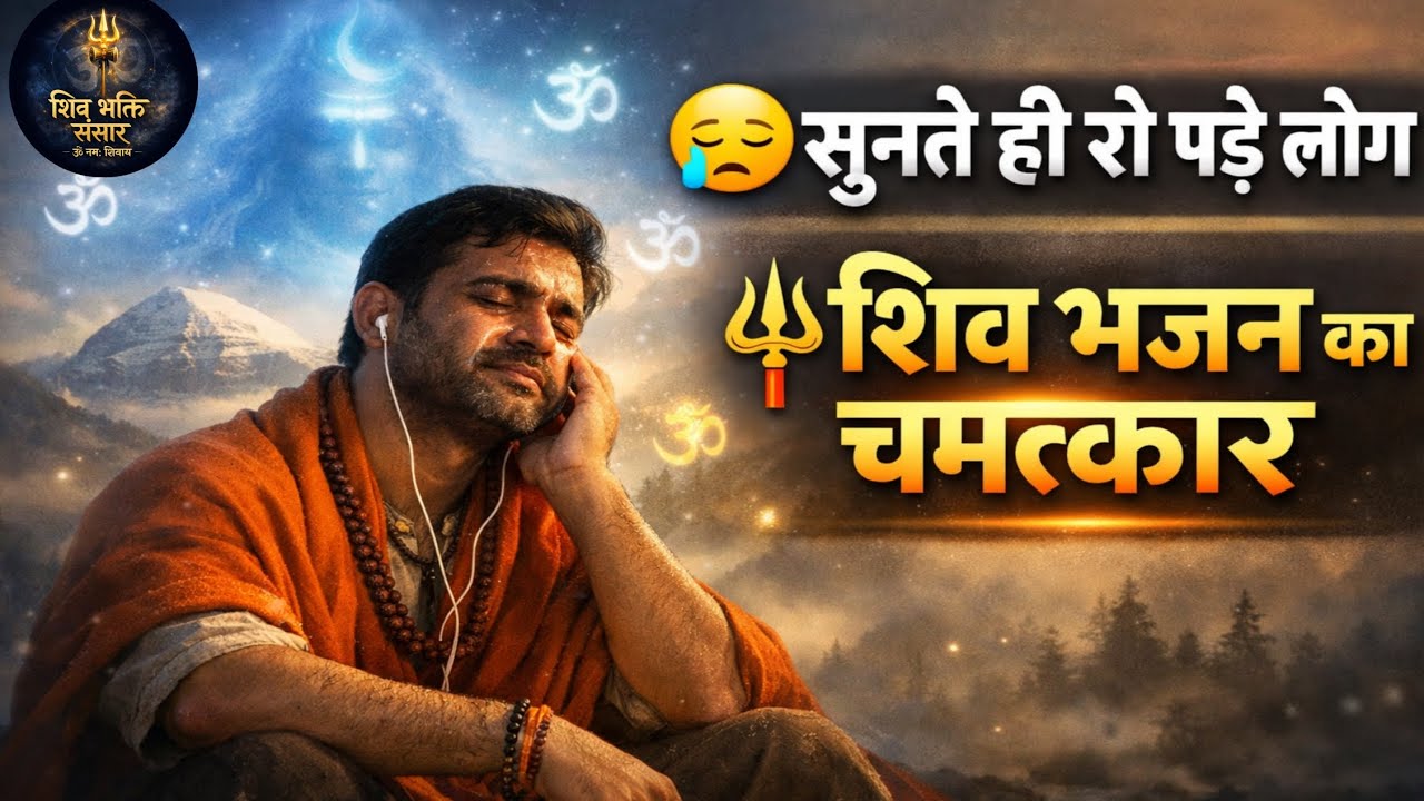 ये शिव भजन सुनते ही रो पड़े लोग | जिसने सुना वो खुद को रोक नहीं पाया 🔱