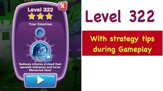 Inside Out Thought Bubbles Level 322 Tips and Strategy Gameplay Walkthrough