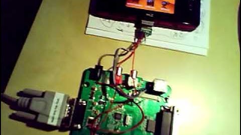 My GP2x WIZ Cradle Prototype Beta 1, with USB-HOST function, serial connect and Keyboard  Support