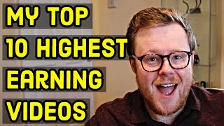 My Top 10 Highest Earning YouTube Videos @DrJakesVeryBritishReviews