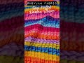 Rubyjam Fabric - Sew a Rainbow with our range of winter french terry stretch knit fabric! #sewing