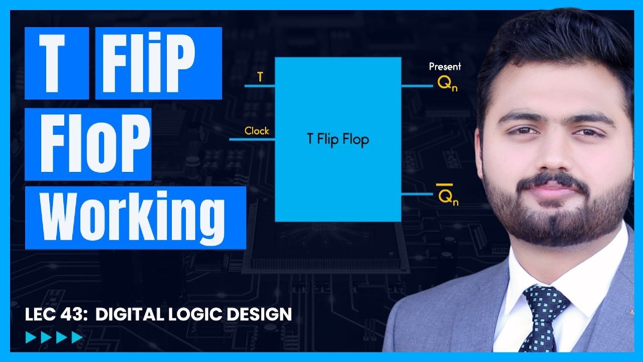T Flip Flop Explained Circuit Diagram, Truth Table & Working - YouTube