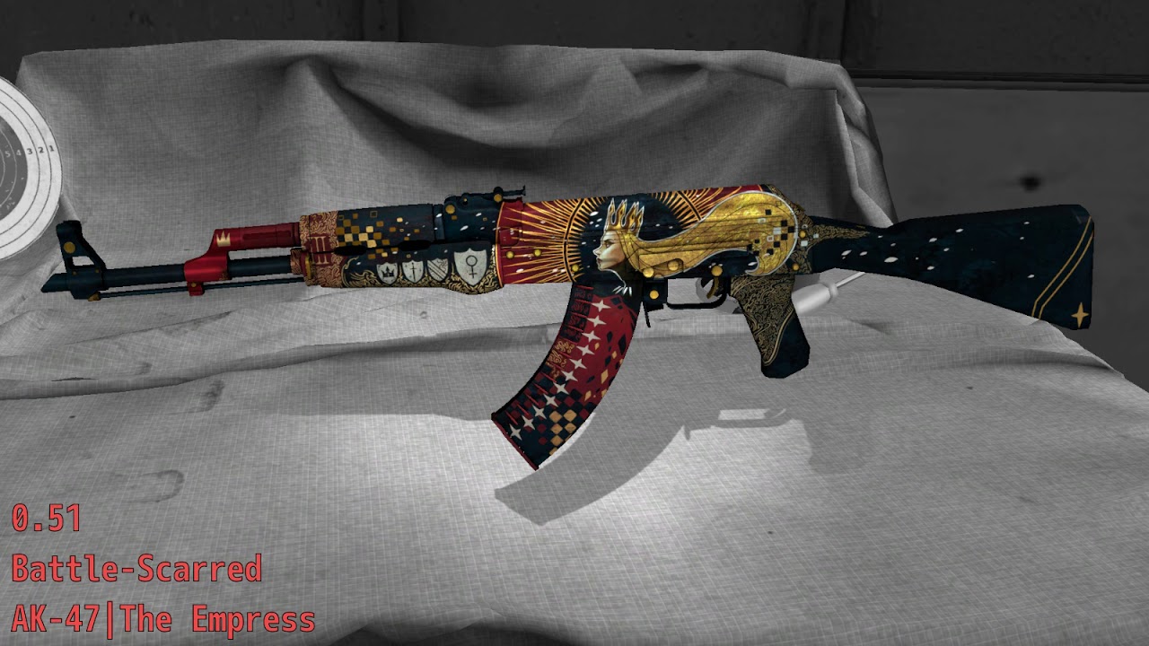 ak 47 the empress wear float youtube float chart csgo