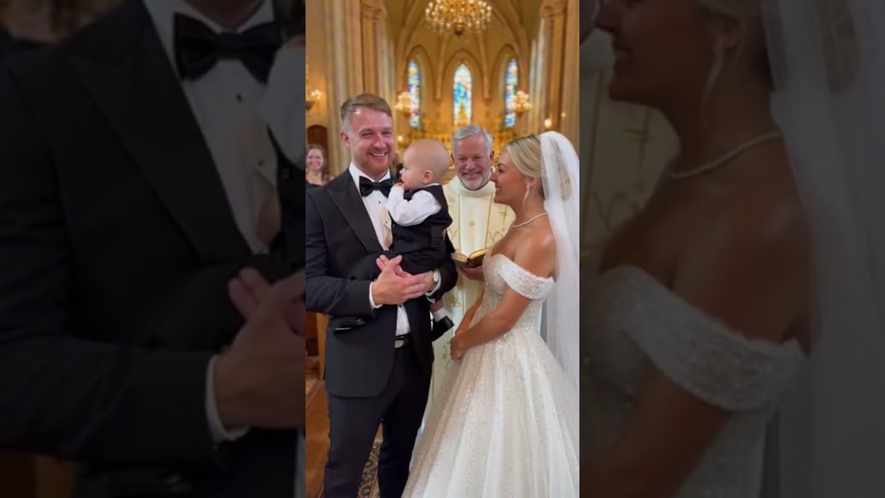 😆💍 Самое милое прерывание свадебной церемонии 